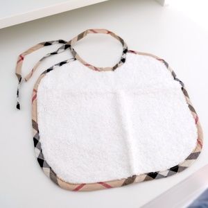 Burberry Baby Bib 100% Cotton